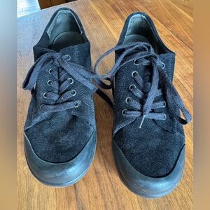 Dansko Suede Lace Up Shoes with Clog Base in EUC, Size 40 (9.5), Great style